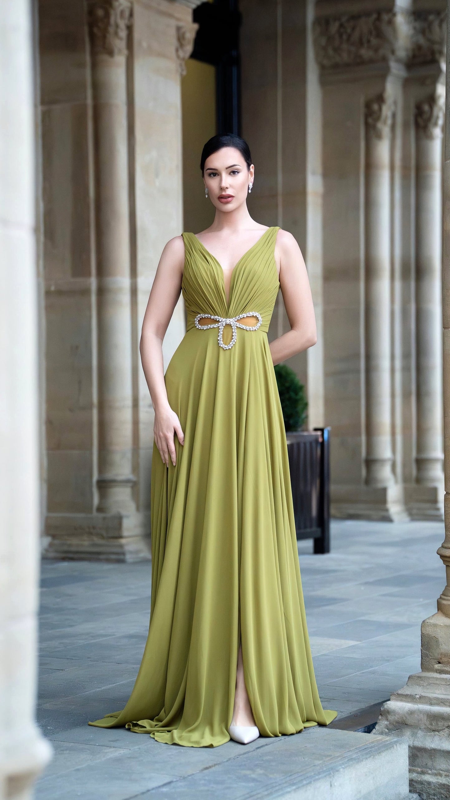 Selma Dress Green