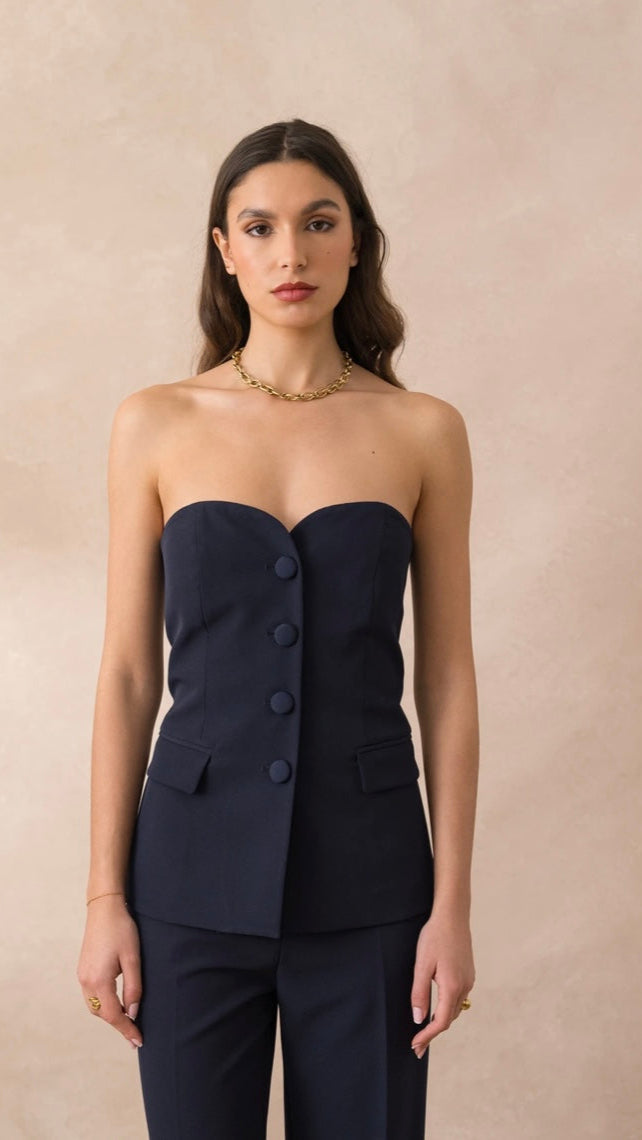 Islia Top Blue