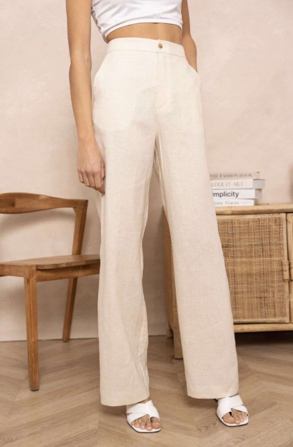Olissa Pants Beige