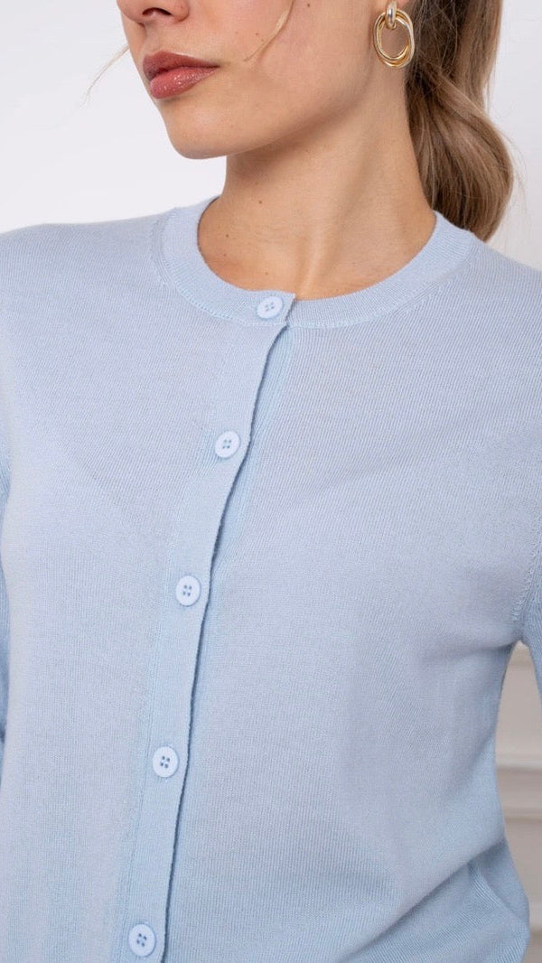 Francoise Cardigan Baby Blue