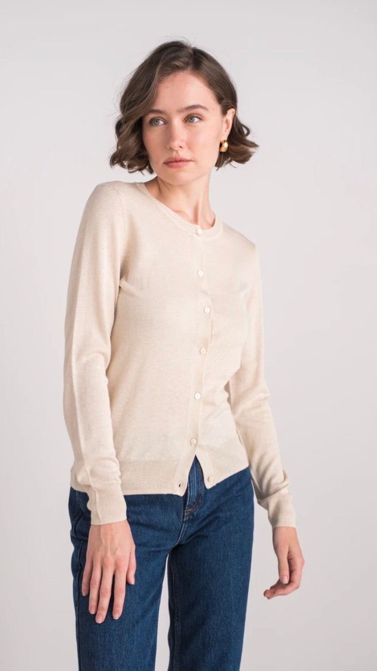 Pauline Cardigan Ecru