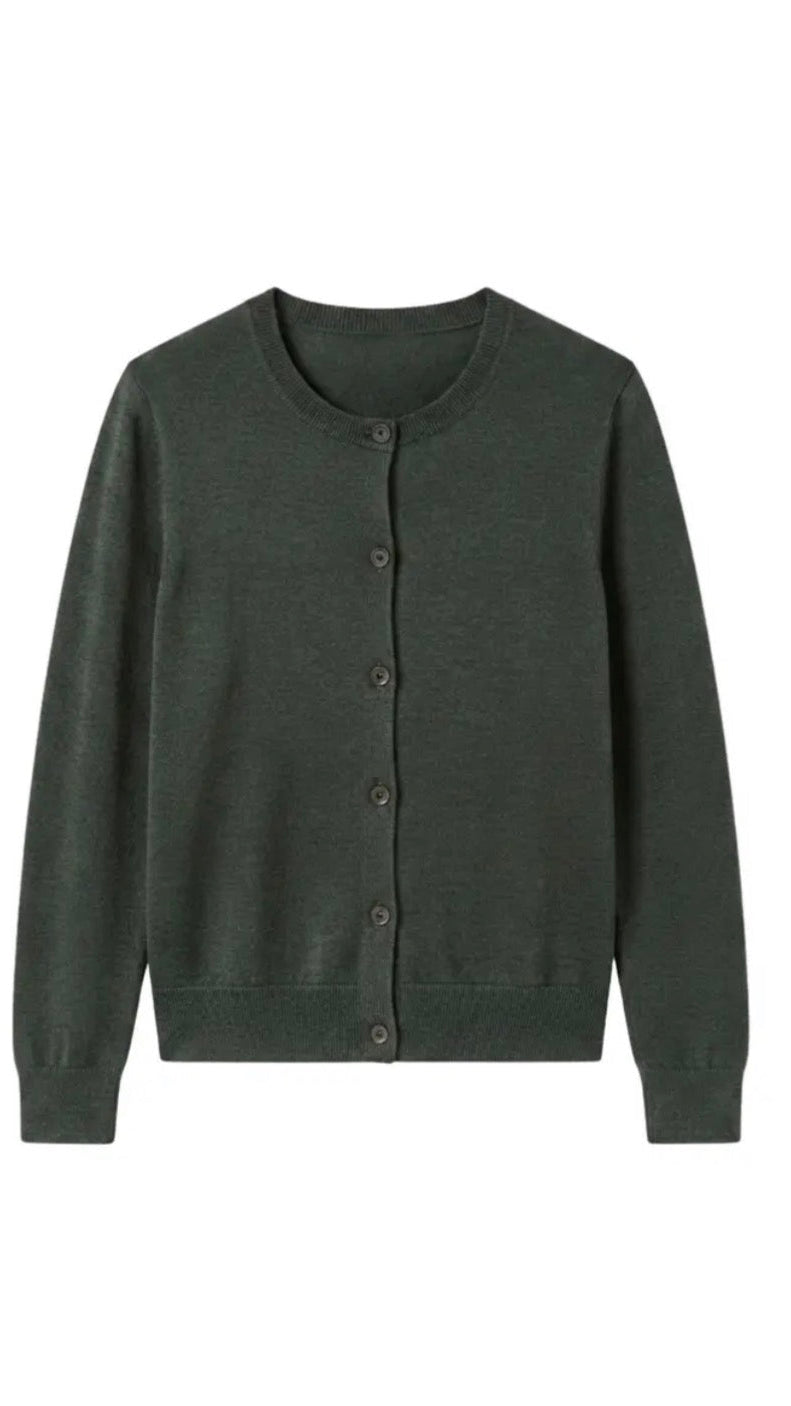 Francoise Cardigan Kaki