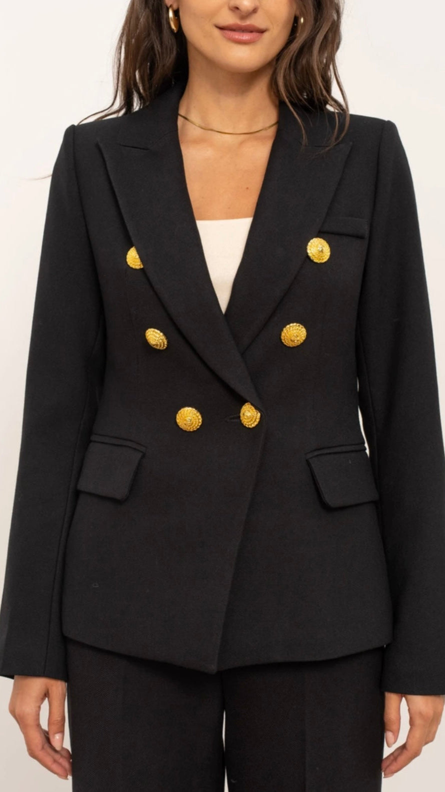 Anna Blazer Black