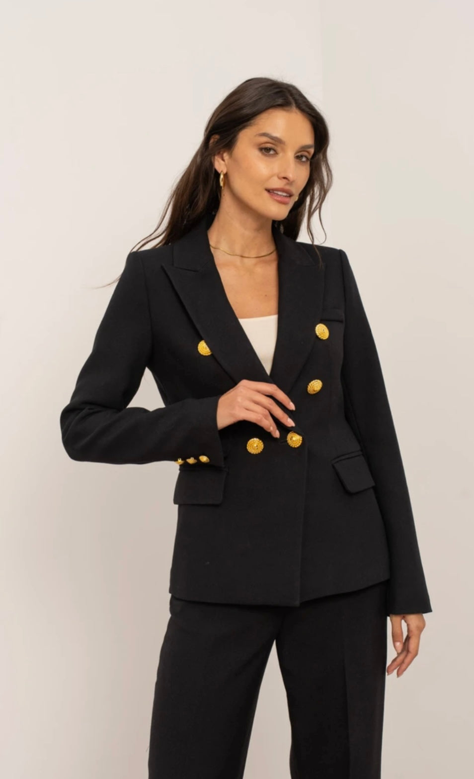 Anna Blazer Black