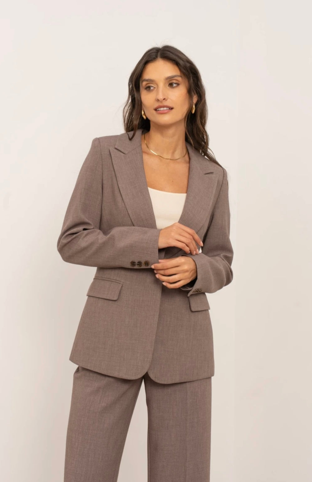 Emeline Blazer Taupe