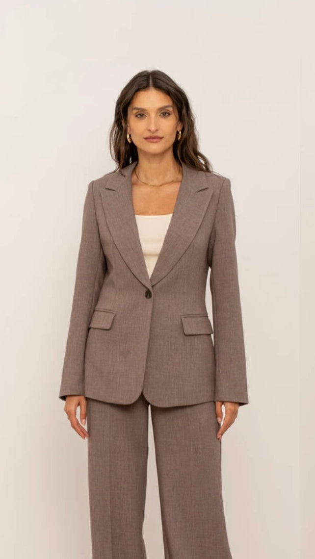 Emeline Blazer Taupe