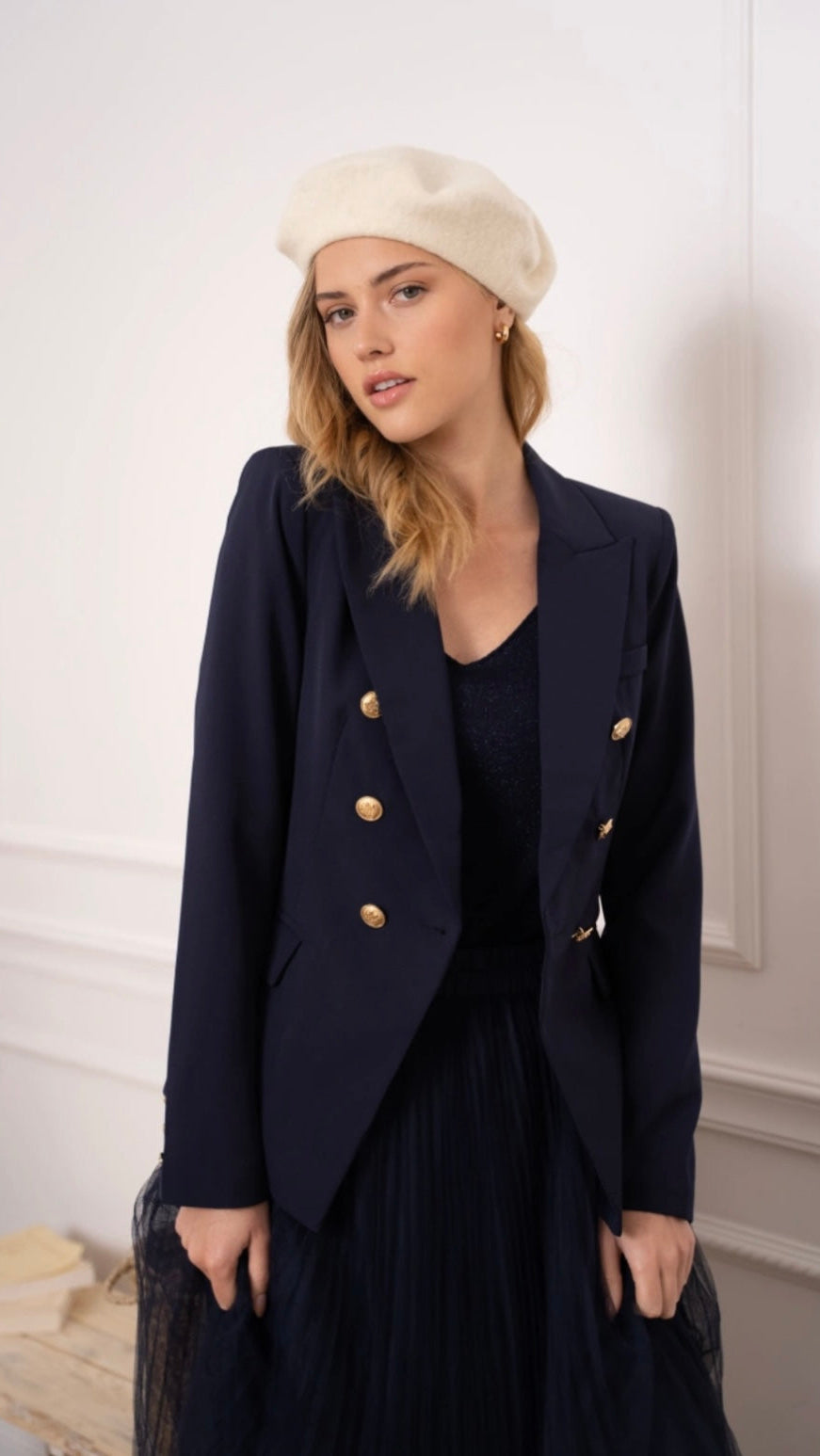Ana Blazer Blue