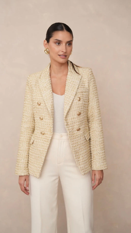 Ana Blazer Gold
