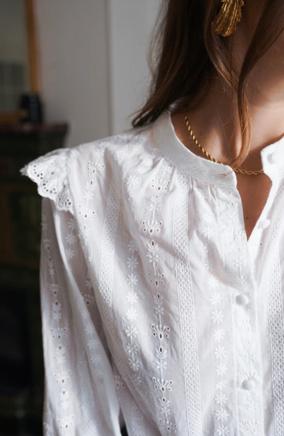 Clevre Blouse White