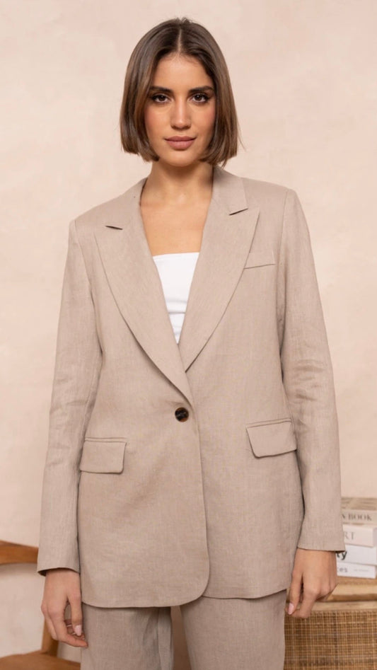 Olissa Blazer Taupe