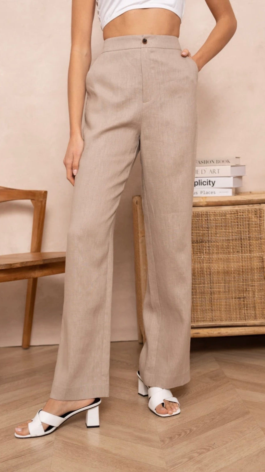 Olissa Pants Taupe