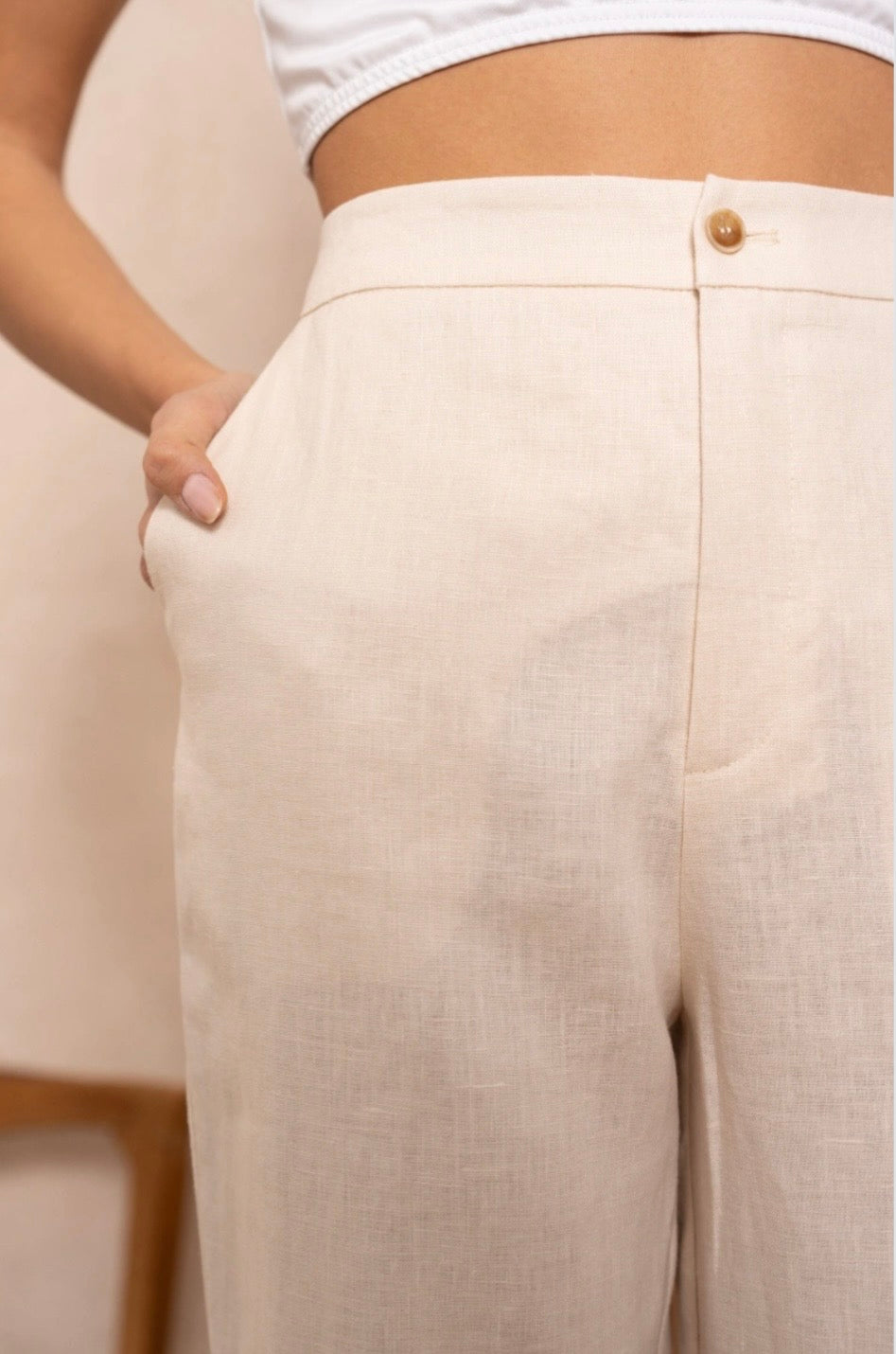 Olissa Pants Beige
