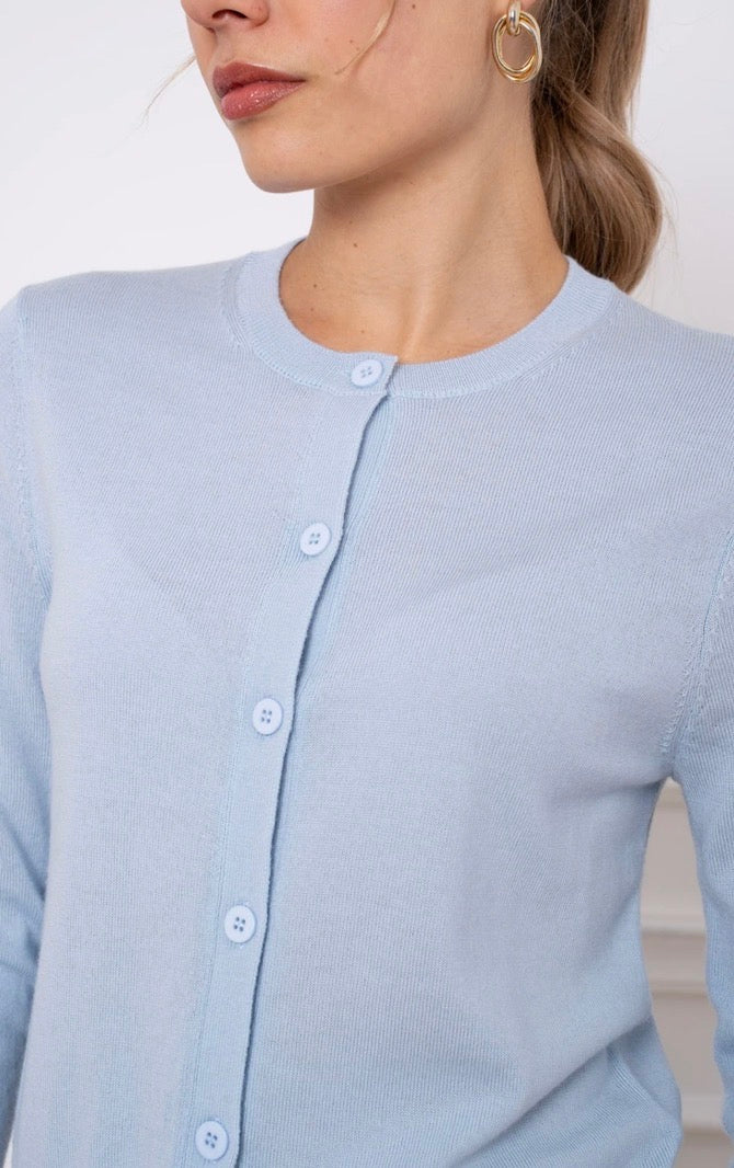 Francoise Cardigan Baby Blue