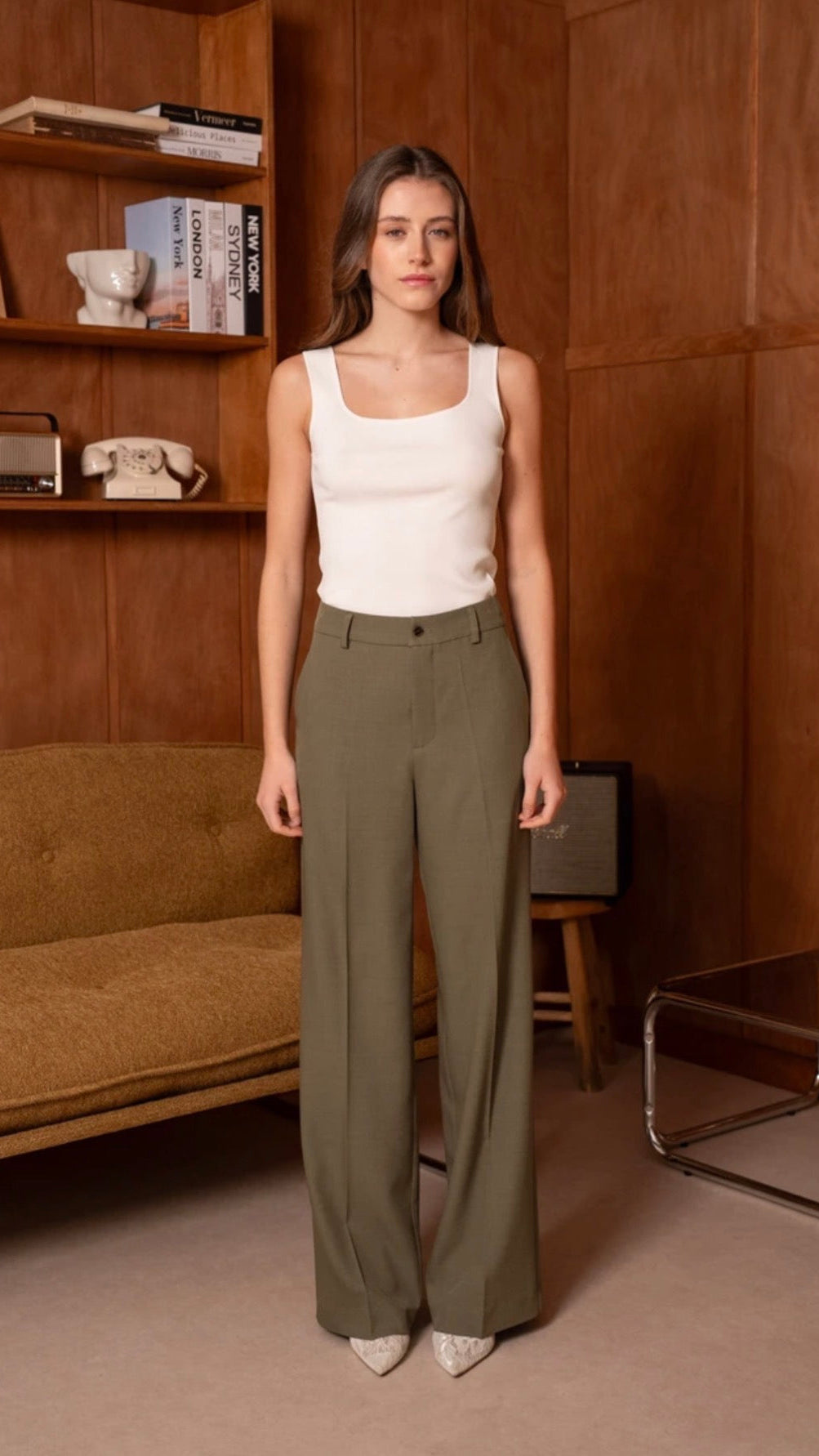 Emeline Pants Olive