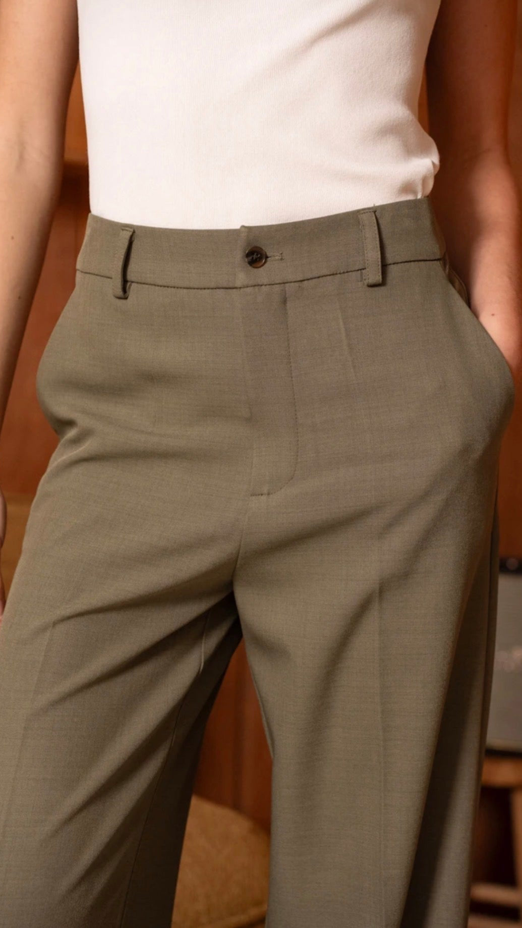 Emeline Pants Olive