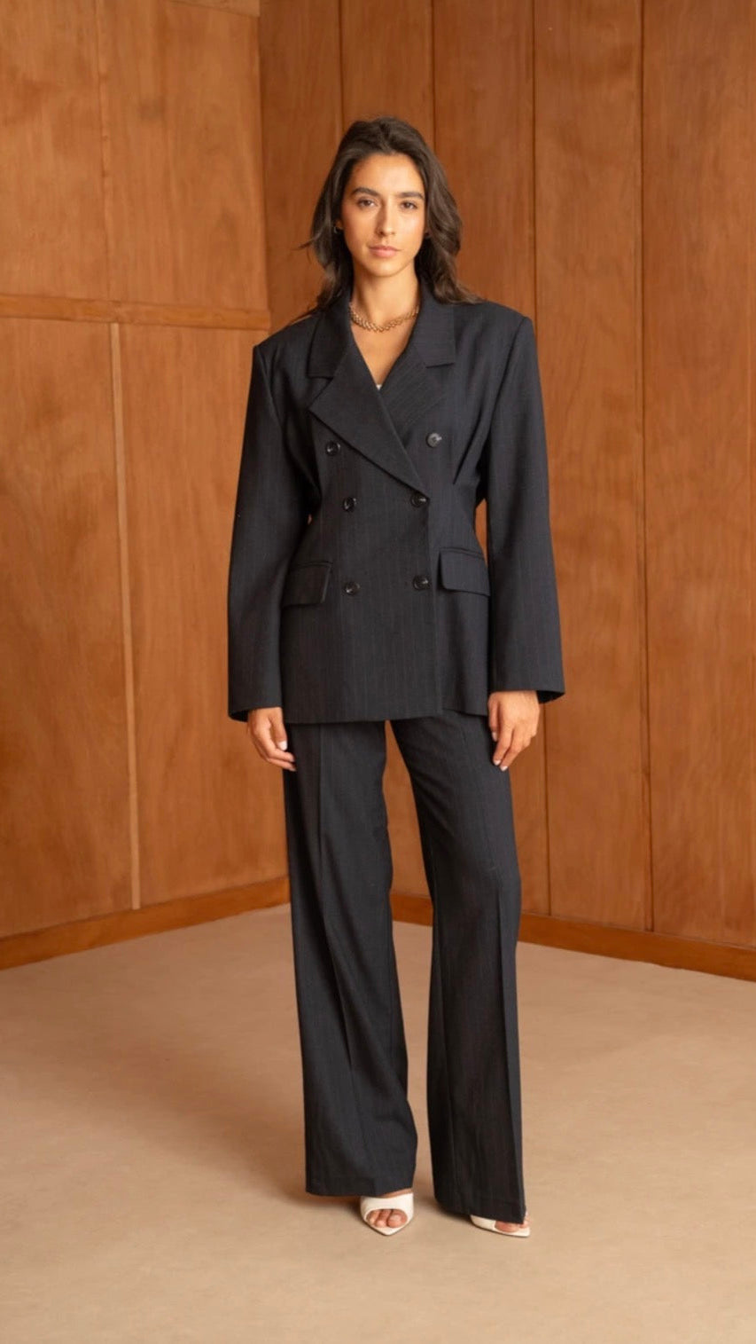 Lady B Pants Navy Blue