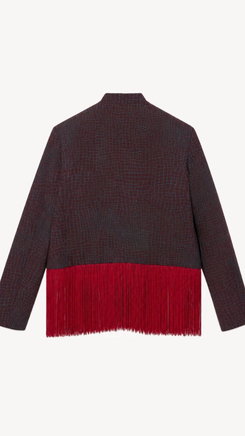 Milli Blazer Burgundy