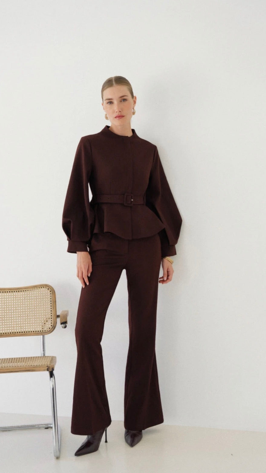 Stelli Vest Burgundy